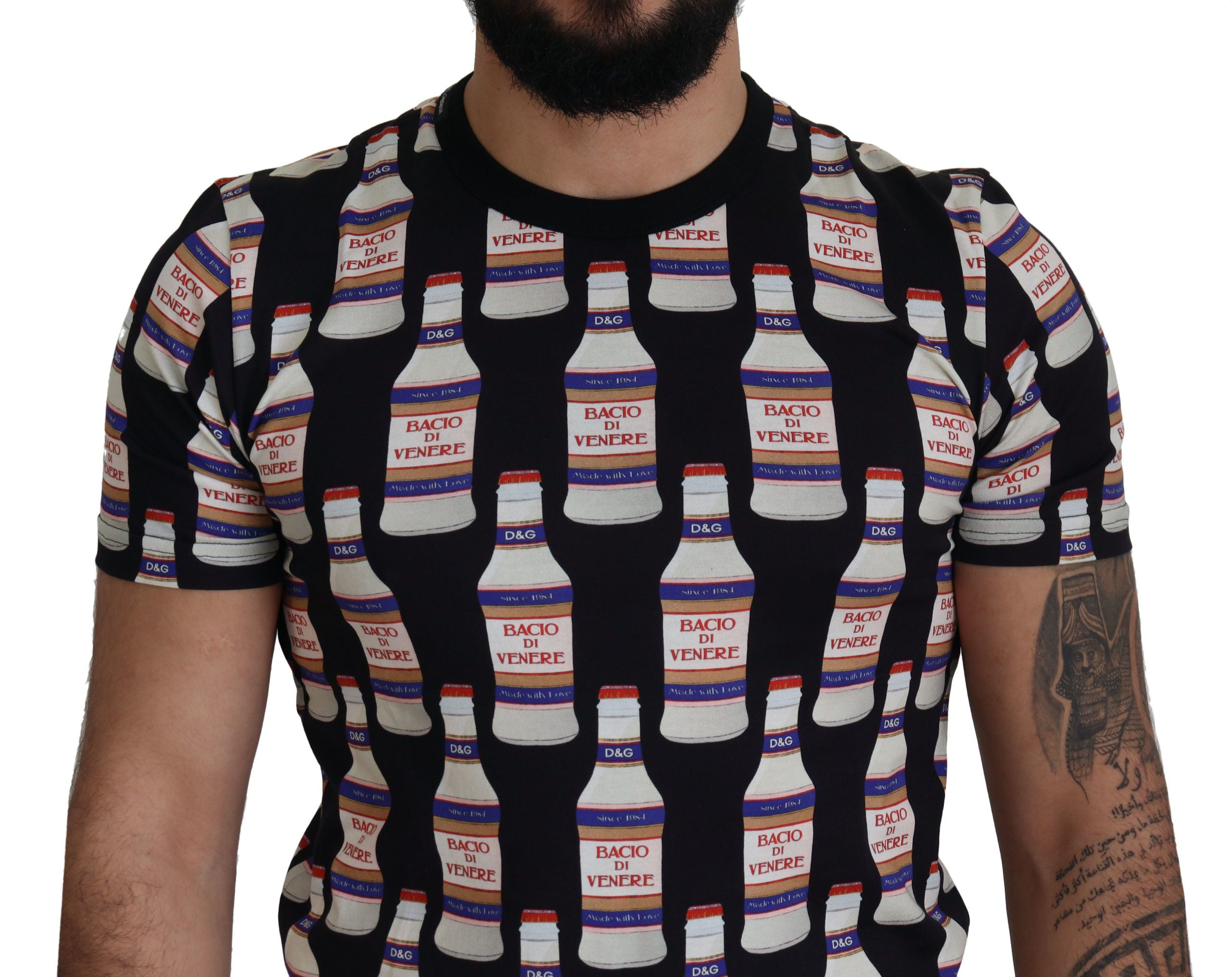 Dolce & Gabbana T-shirt από 100% βαμβάκι σε Μαύρο