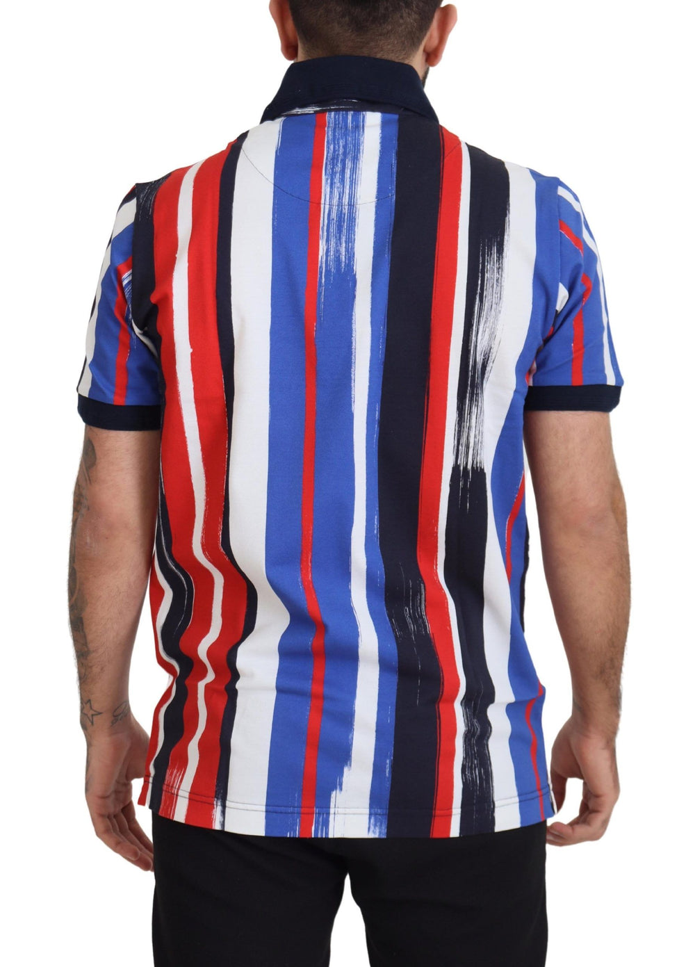 Dolce & Gabbana 100% Cotton Polo Shirt in Multicolor