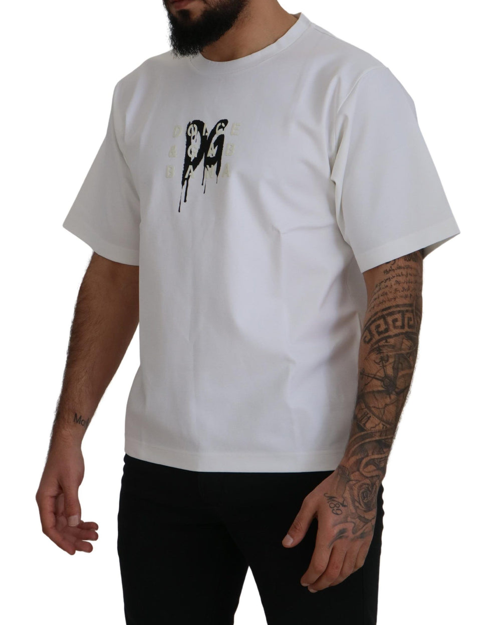 Dolce & Gabbana Cotton Crewneck T-shirt in White