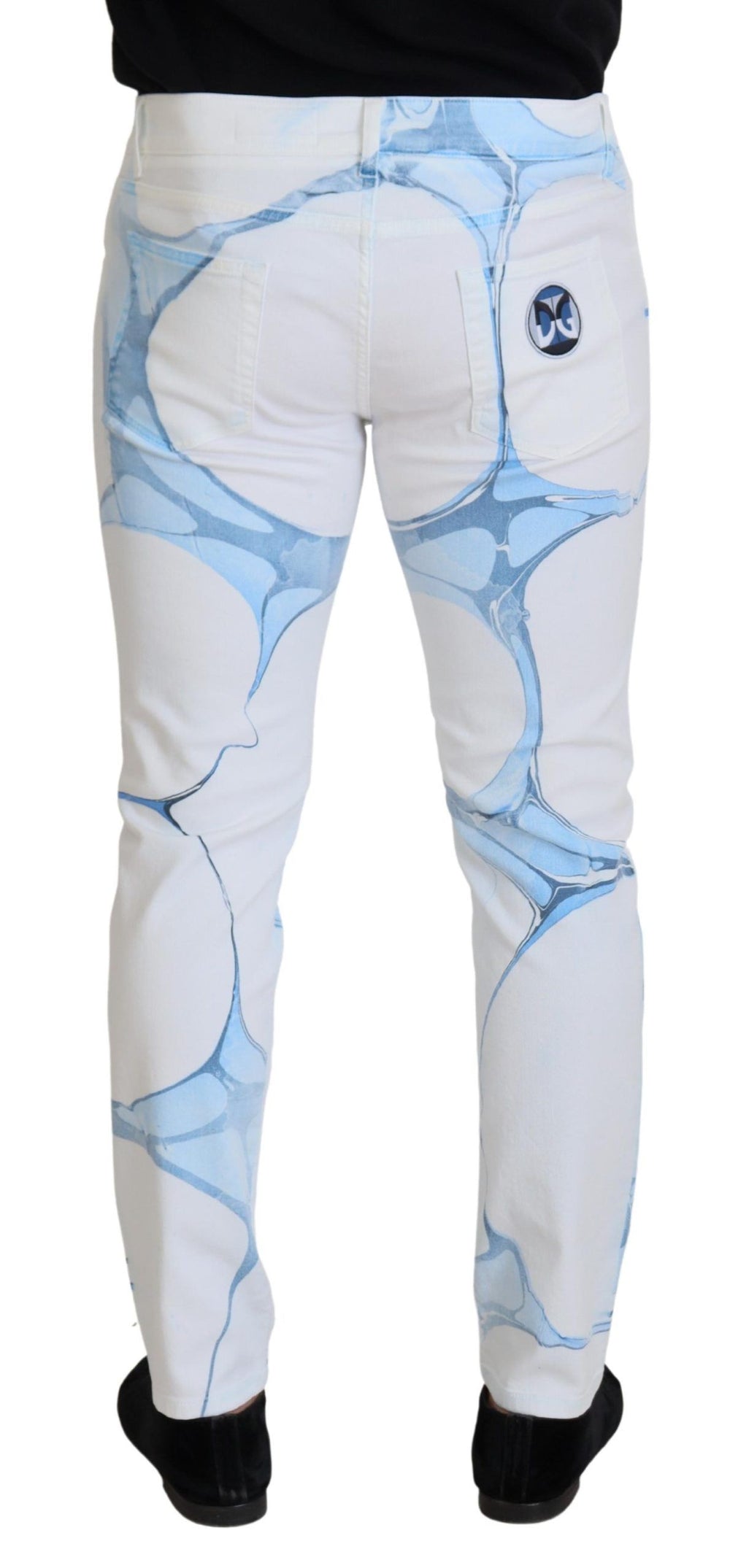 Dolce & Gabbana Stretch Cotton Jeans in White