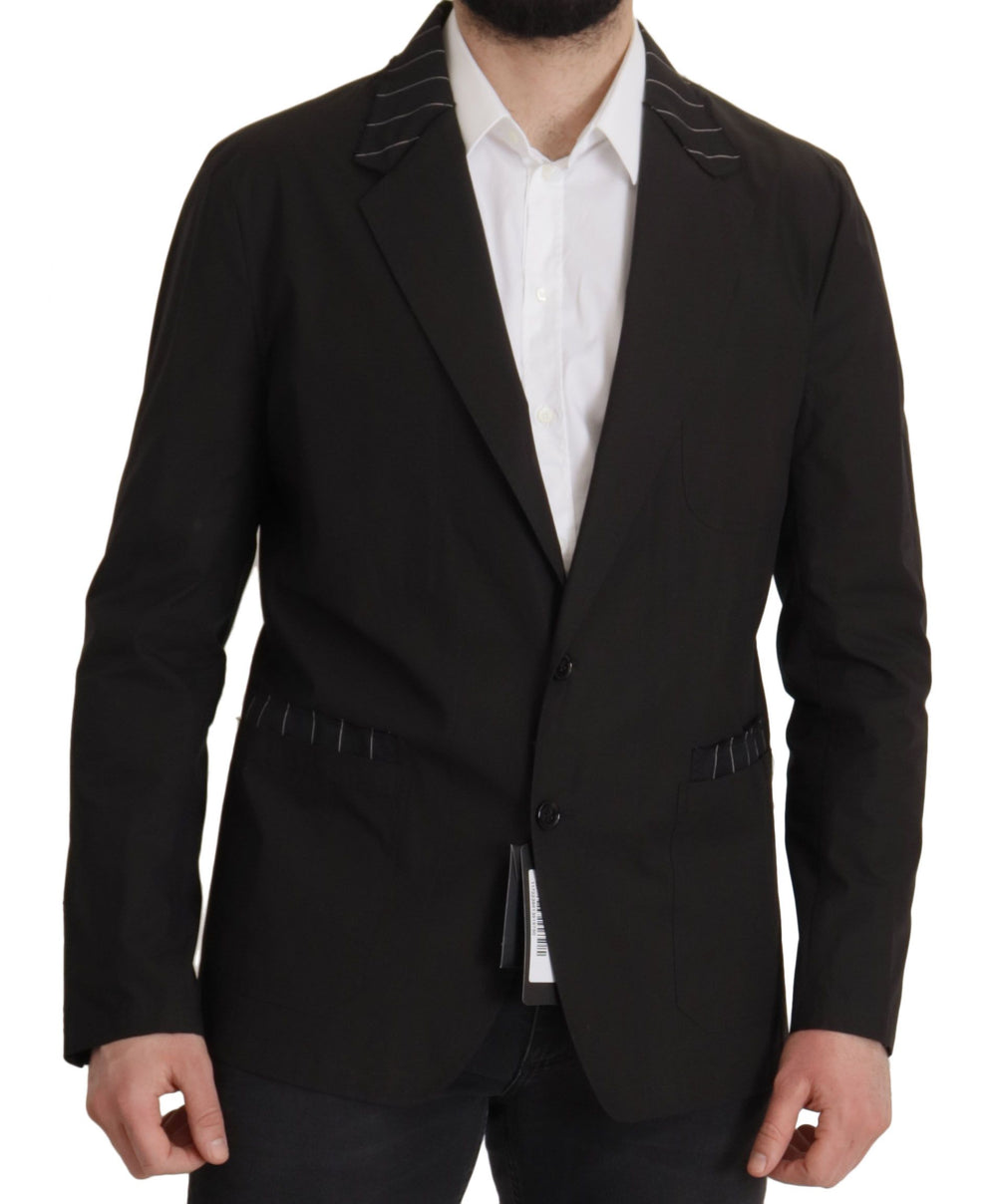 Dolce & Gabbana Cotton Blazer in Black
