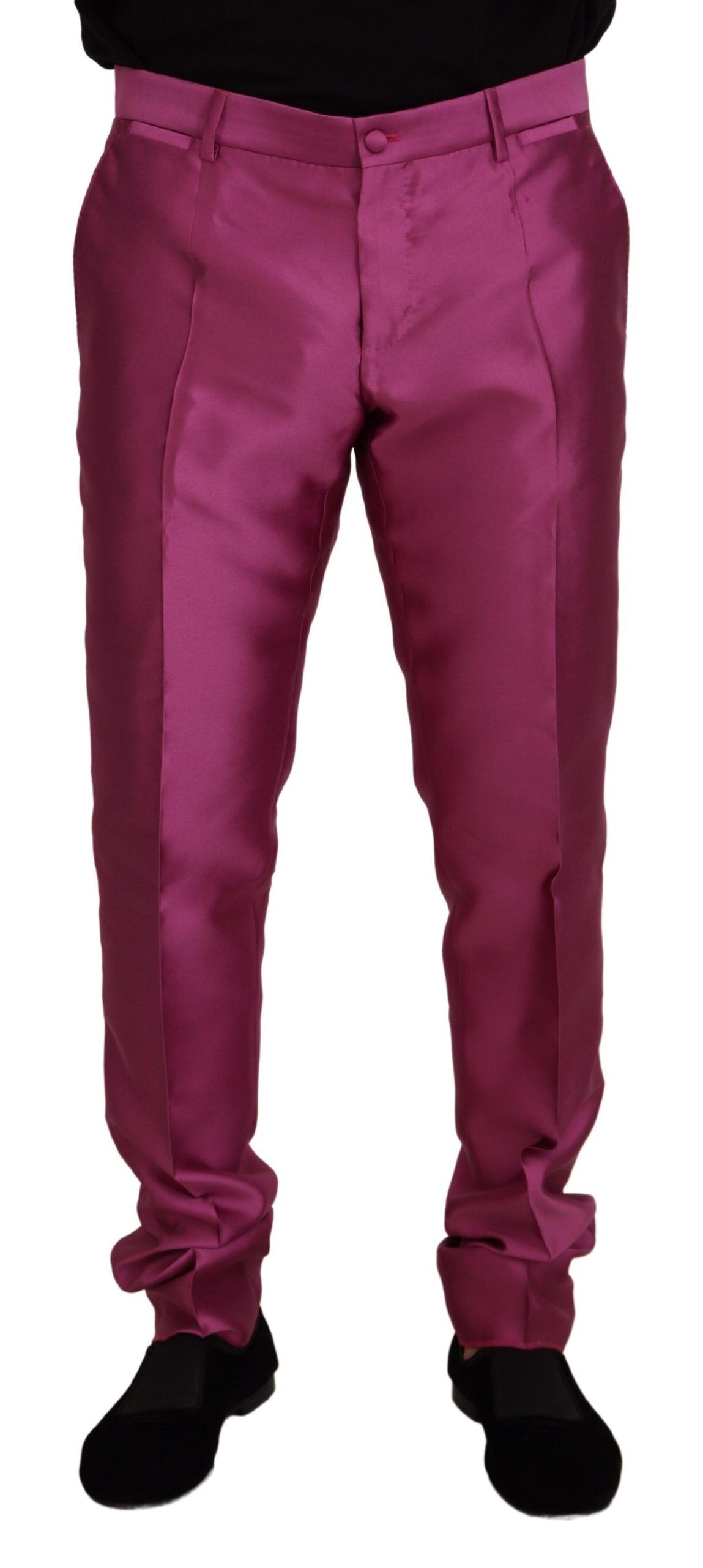 Dolce & Gabbana Παντελόνι Slim Fit σε Ροζ