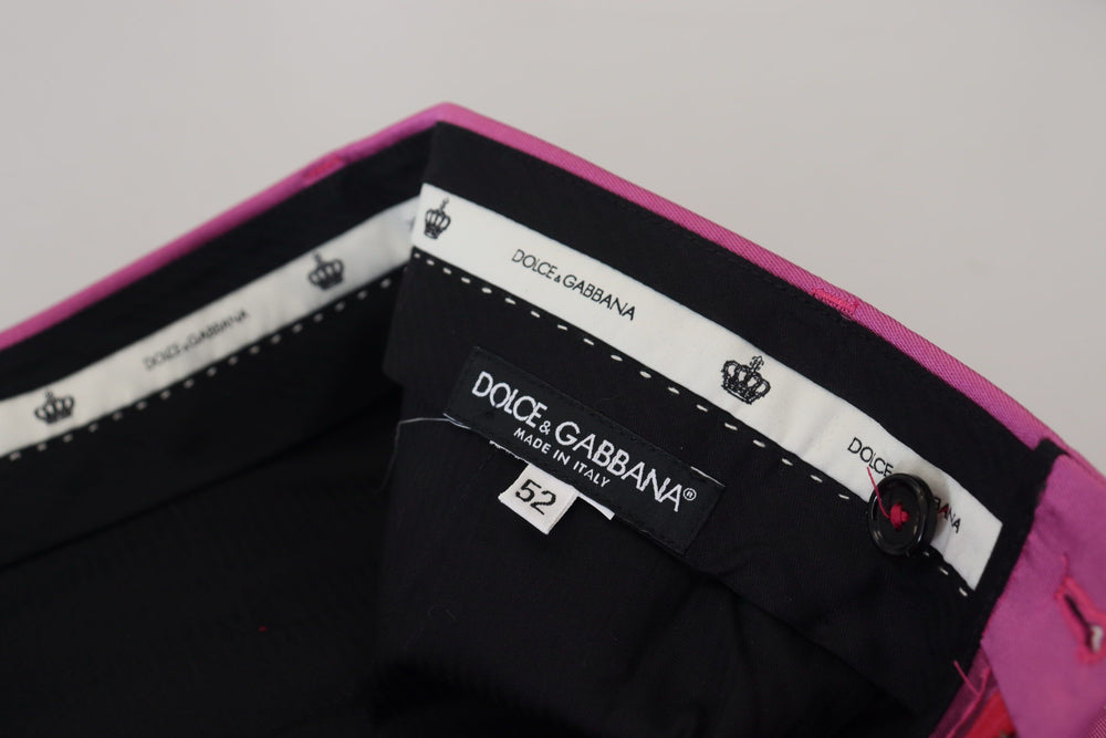 Dolce & Gabbana Slim Trousers in Pink