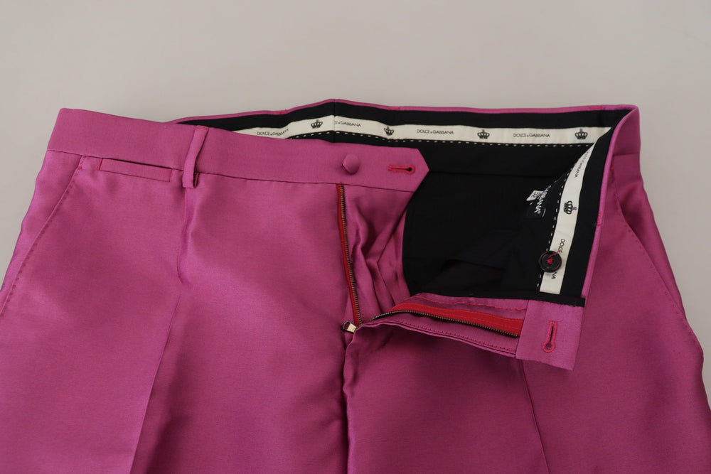 Dolce & Gabbana Slim Trousers in Pink
