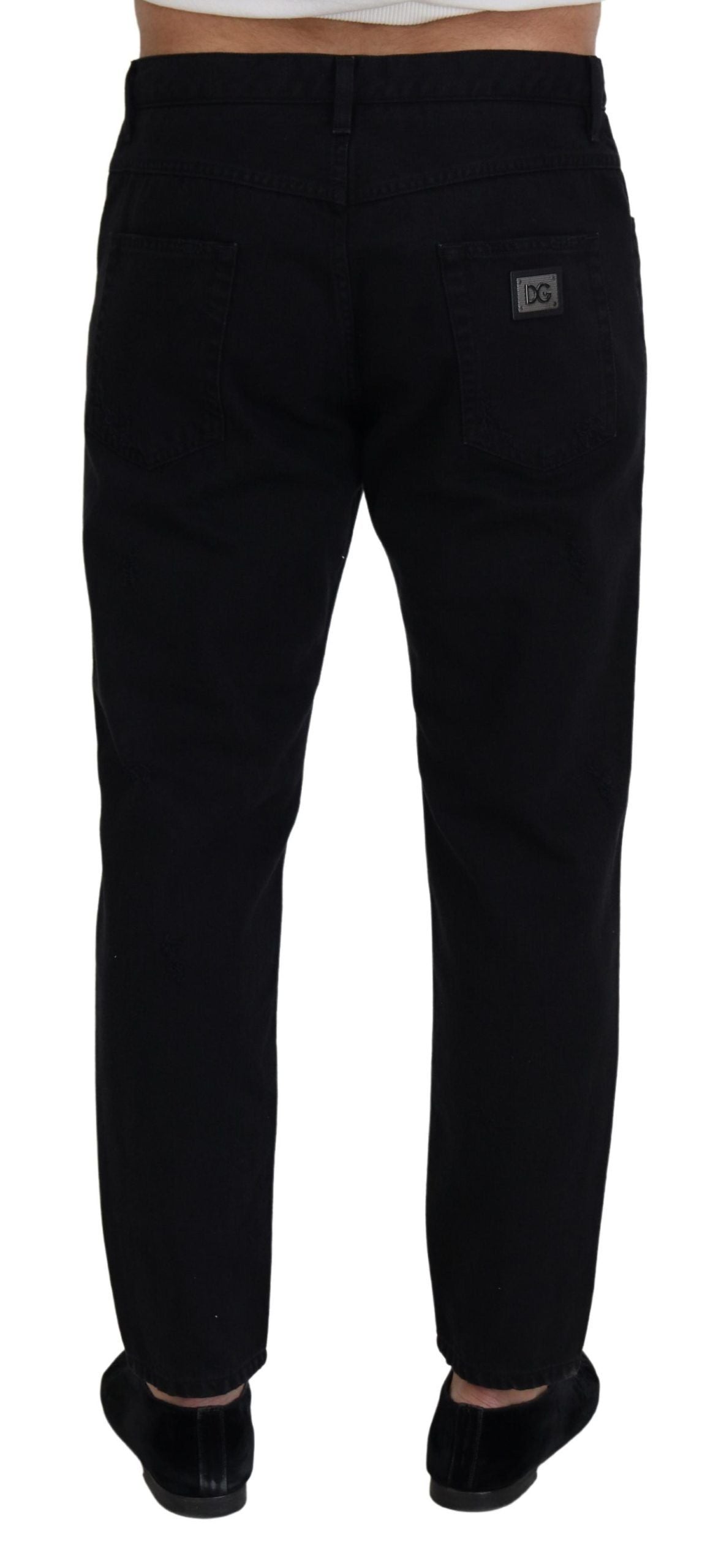 Dolce & Gabbana Jeans από 100% βαμβάκι σε Μαύρο