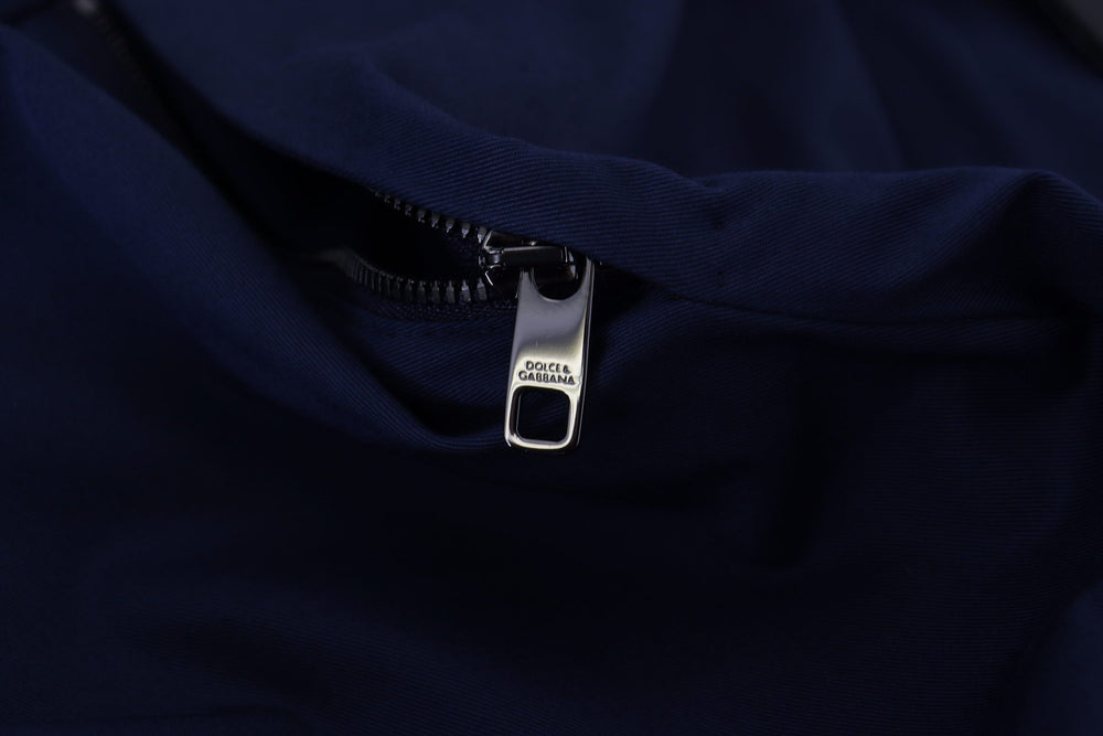 Dolce & Gabbana Cotton Stretch Shorts in Blue