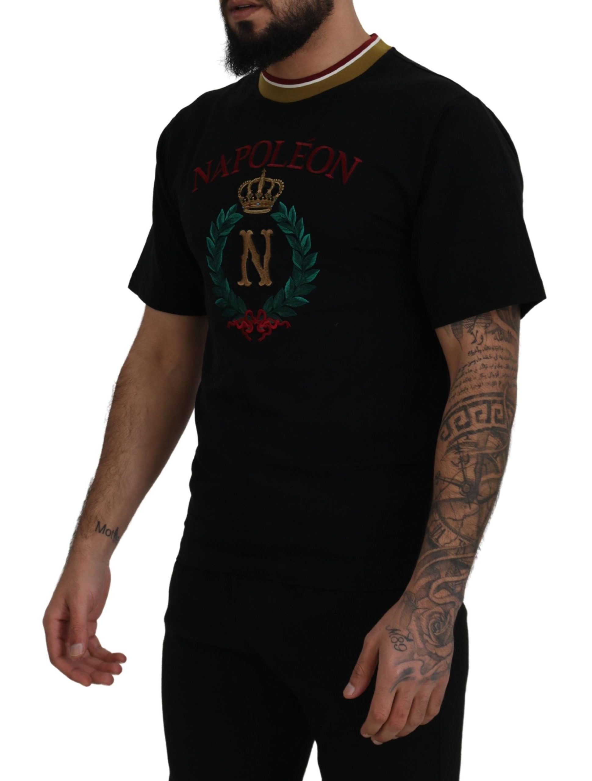 Dolce & Gabbana Βαμβακερό T-shirt σε Μαύρο
