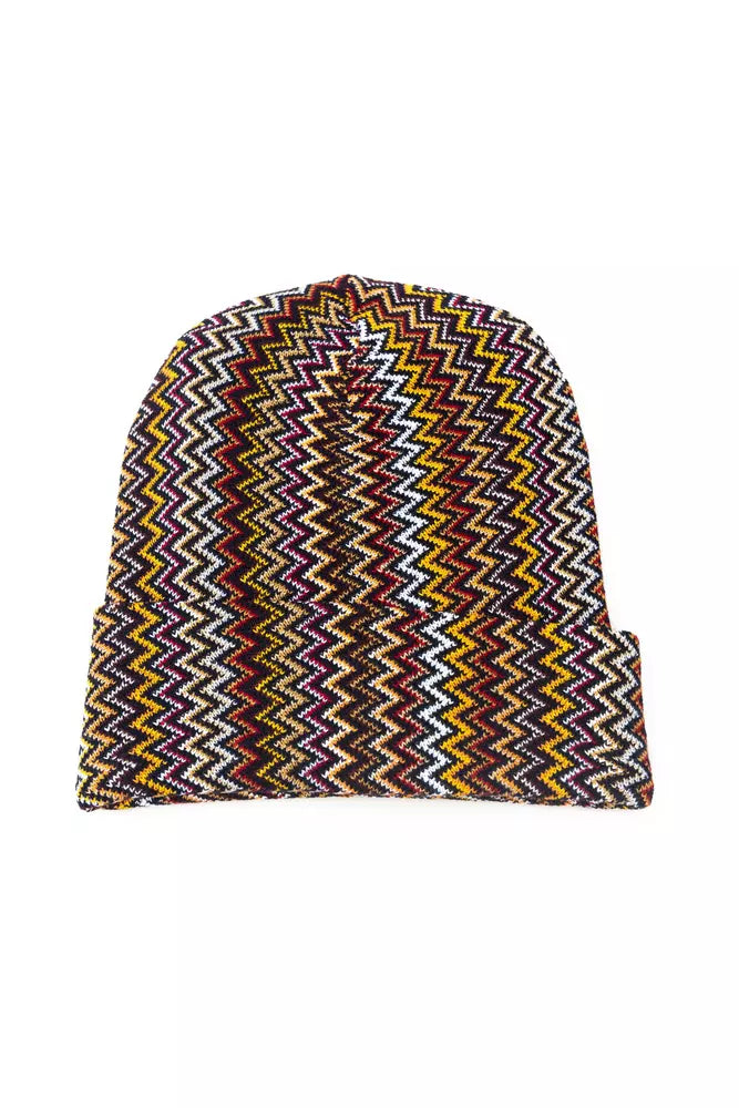 Missoni Πλεκτό Σκουφί από μαλλί σε Πολύχρωμο