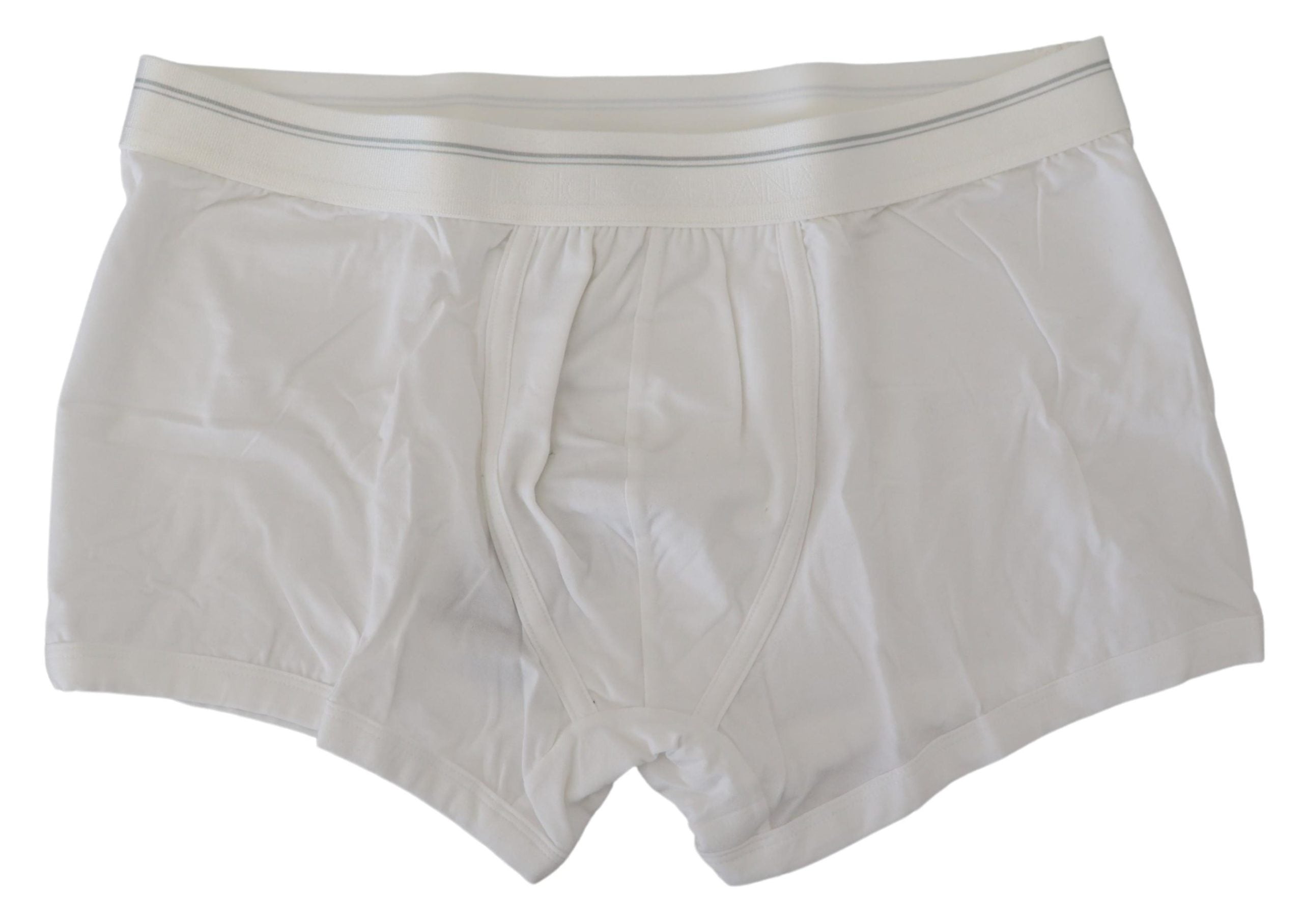 White Cotton Blend Regular Boxer Underwear mens luxury fashion - Mens Edit