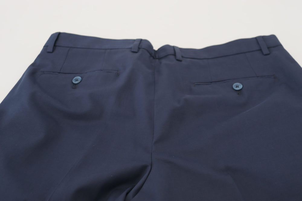 Dolce & Gabbana Cotton Stretch Chino Shorts in Blue