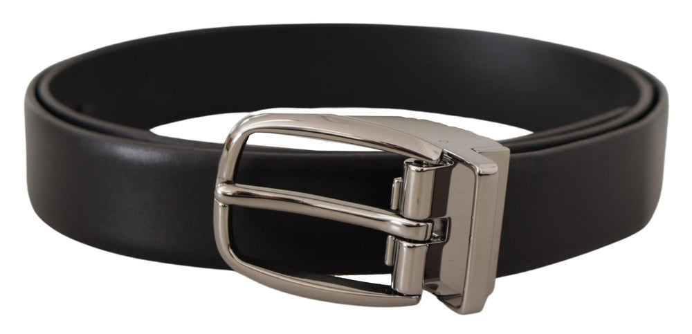 Dolce & Gabbana Leather Belt in Black