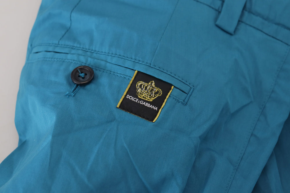 Dolce & Gabbana Cotton Chinos in Blue