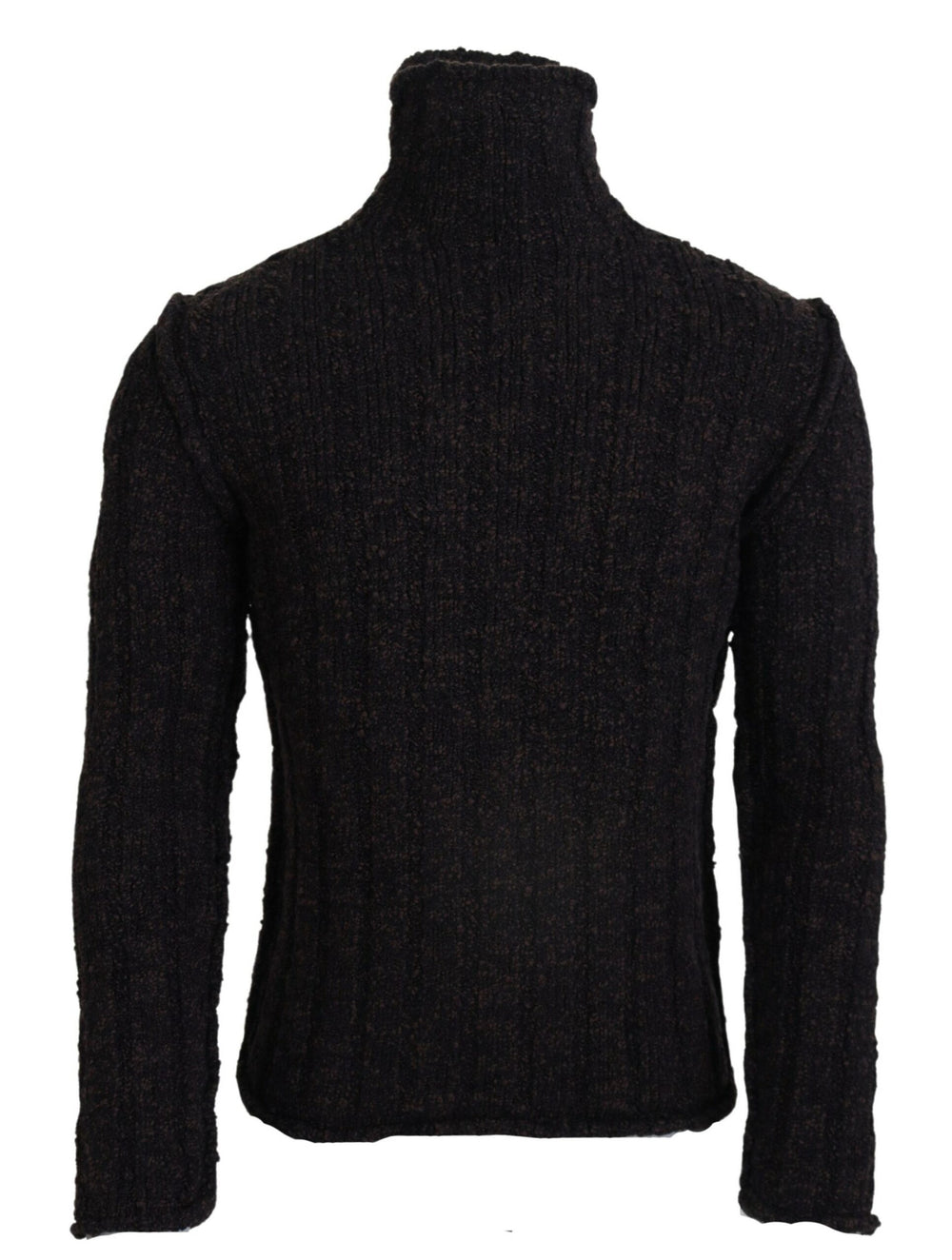 Dolce & Gabbana Wool Turtleneck Pullover Sweater in Brown