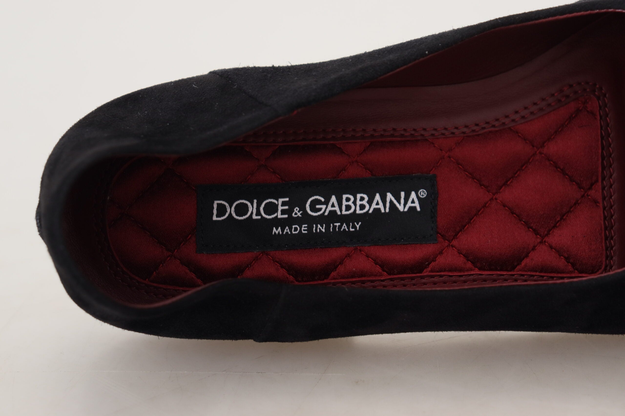 Dolce & Gabbana Loafers από σουέντ σε Μαύρο