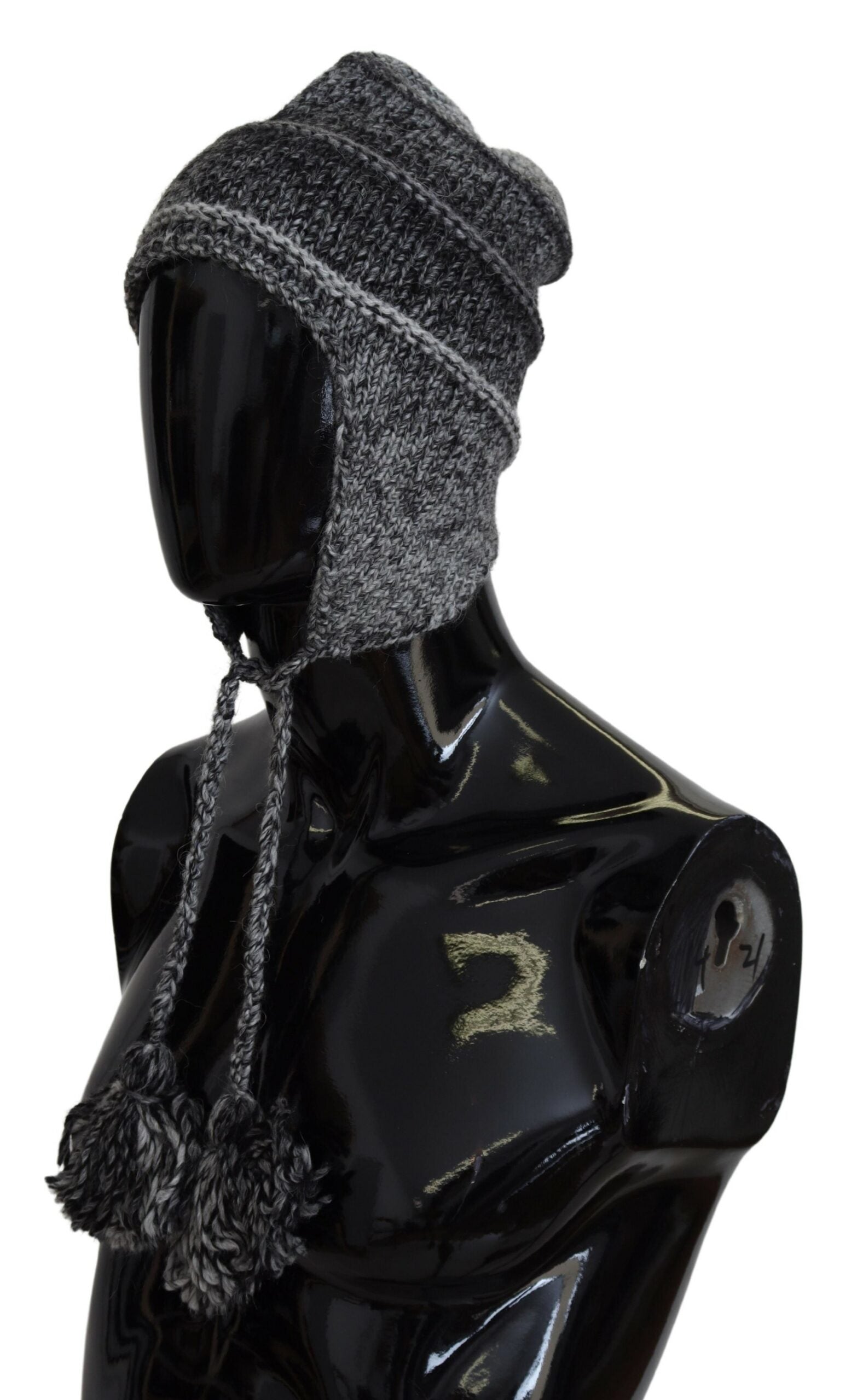 Dolce & Gabbana Πλεκτό Beanie σε Γκρι