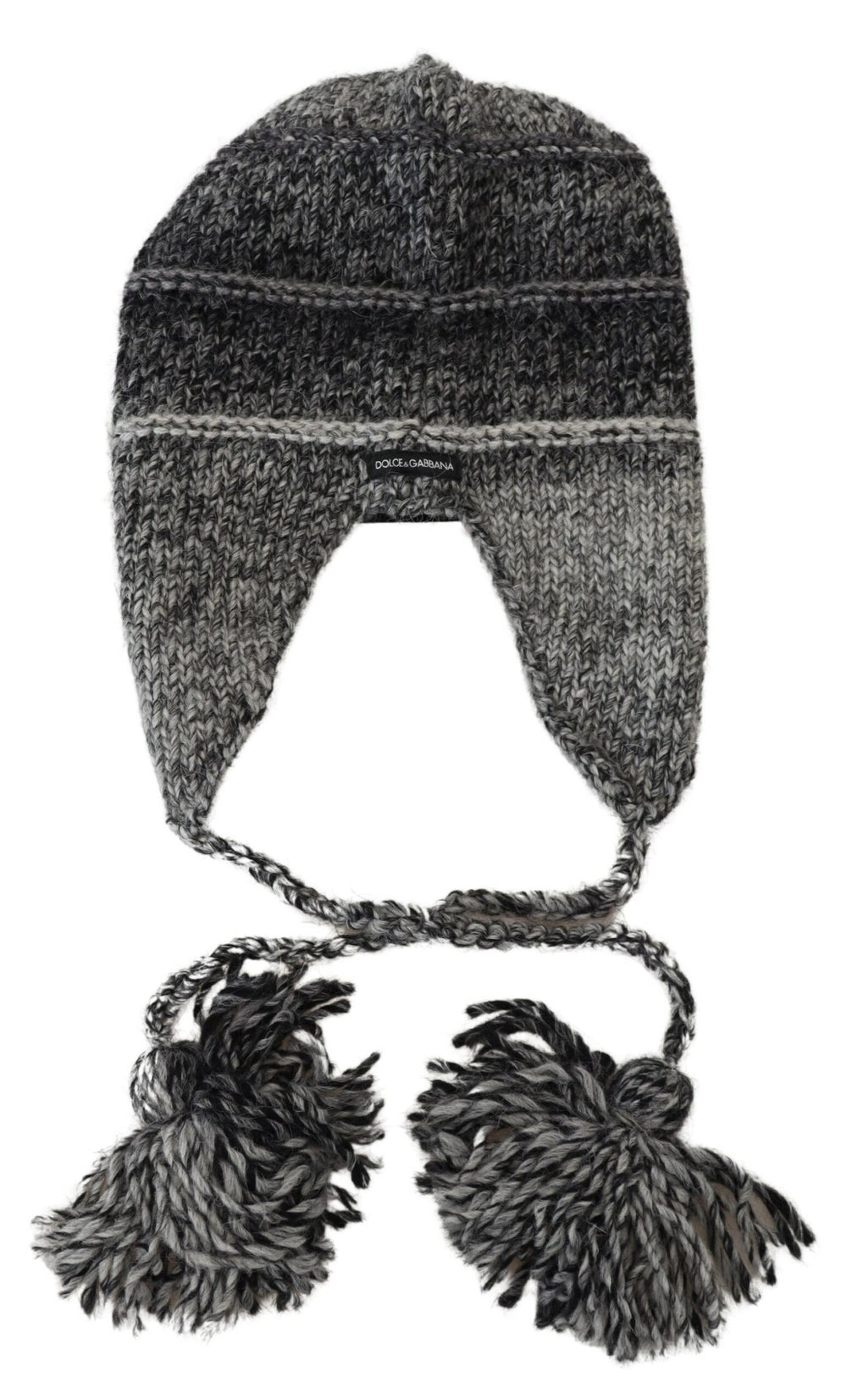 Dolce & Gabbana Knit Beanie Hat in Grey