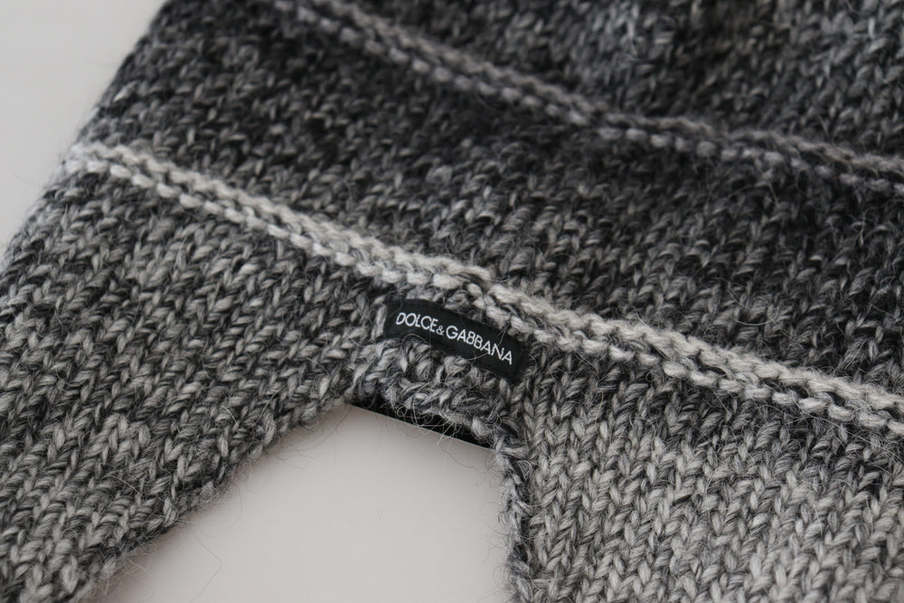 Dolce & Gabbana Knit Beanie Hat in Grey