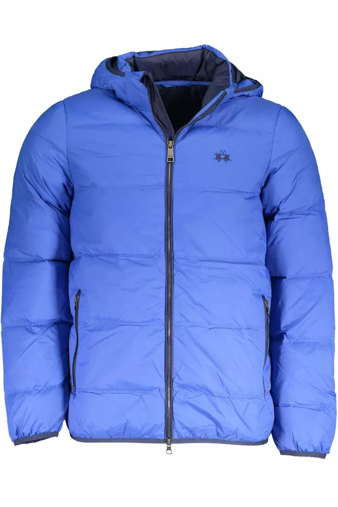 La Martina Jacket από Πολυαμίδιο σε Μπλε