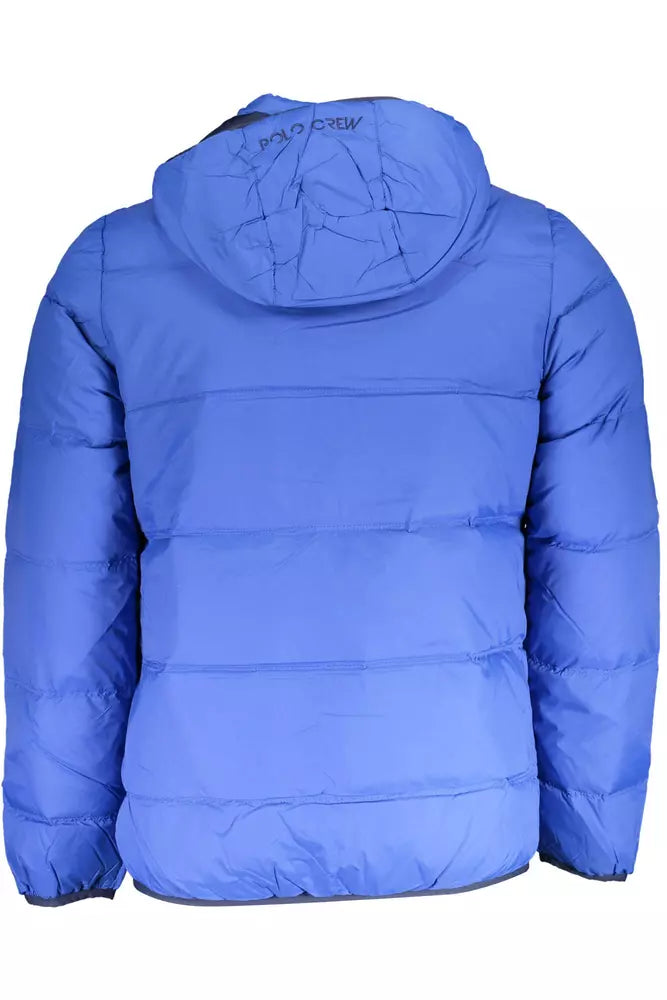 La Martina Jacket από Πολυαμίδιο σε Μπλε