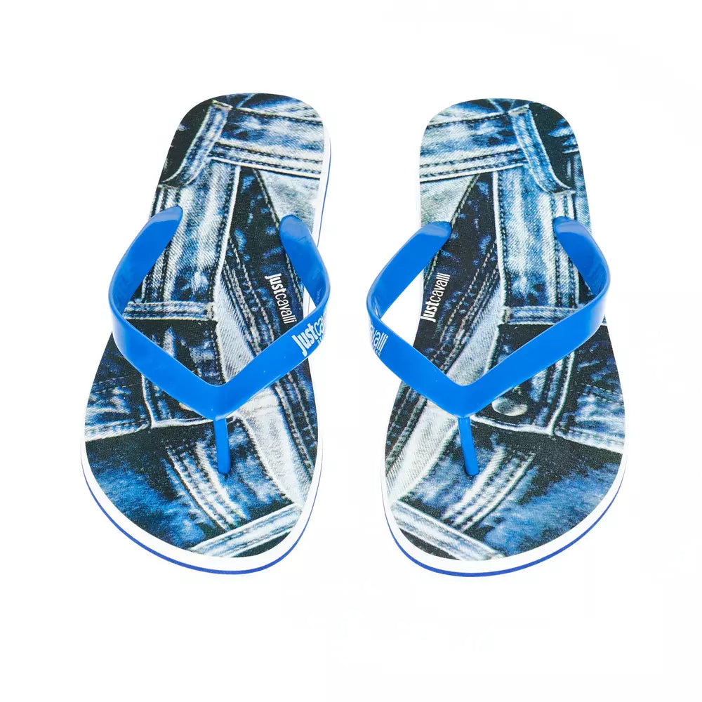 Just Cavalli Ανδρικό Σανδάλι Light Blue EVA