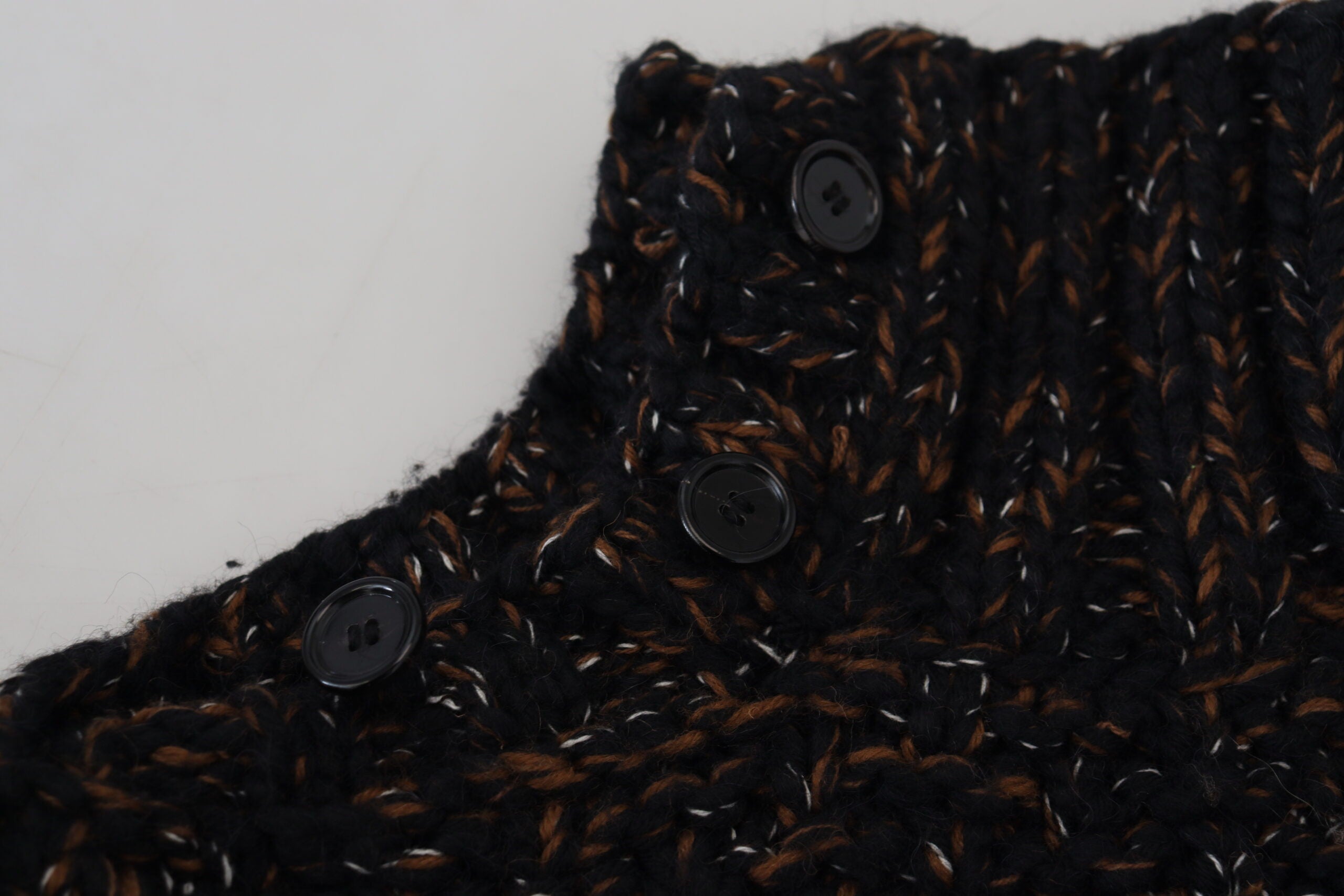 Dolce & Gabbana Πλεκτό Turtleneck Fatto A Mano σε Καφέ