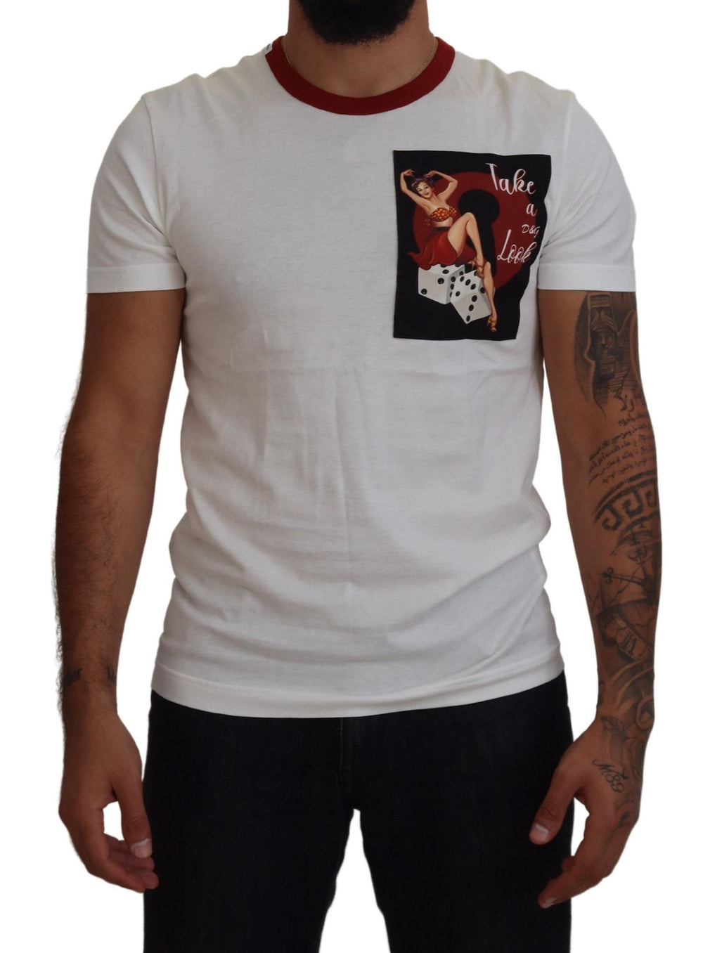 Dolce & Gabbana 100% Cotton T-shirt in White