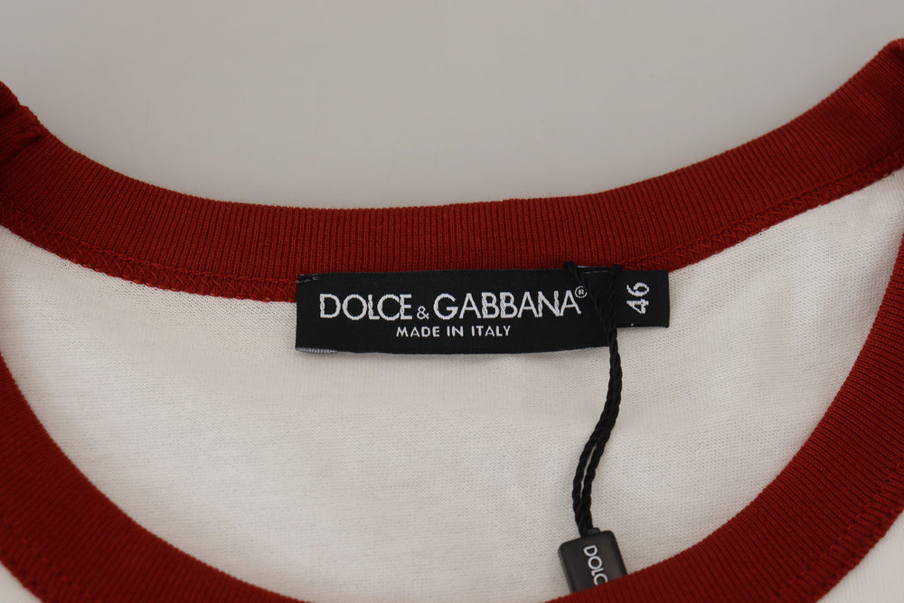 Dolce & Gabbana 100% Cotton T-shirt in White