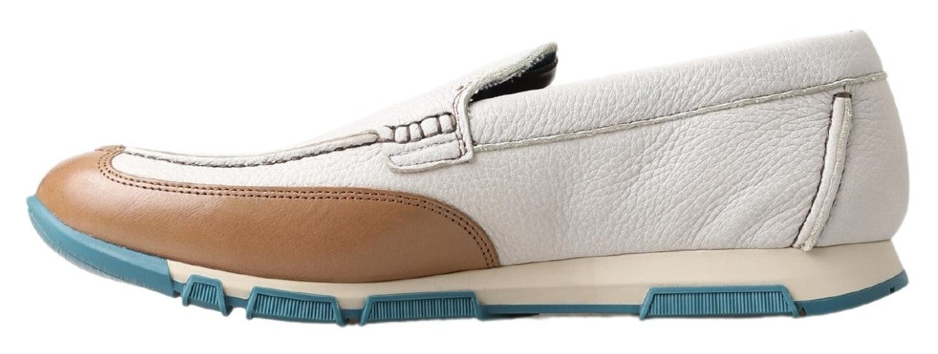 Dolce & Gabbana Δερμάτινα Loafers σε Λευκό