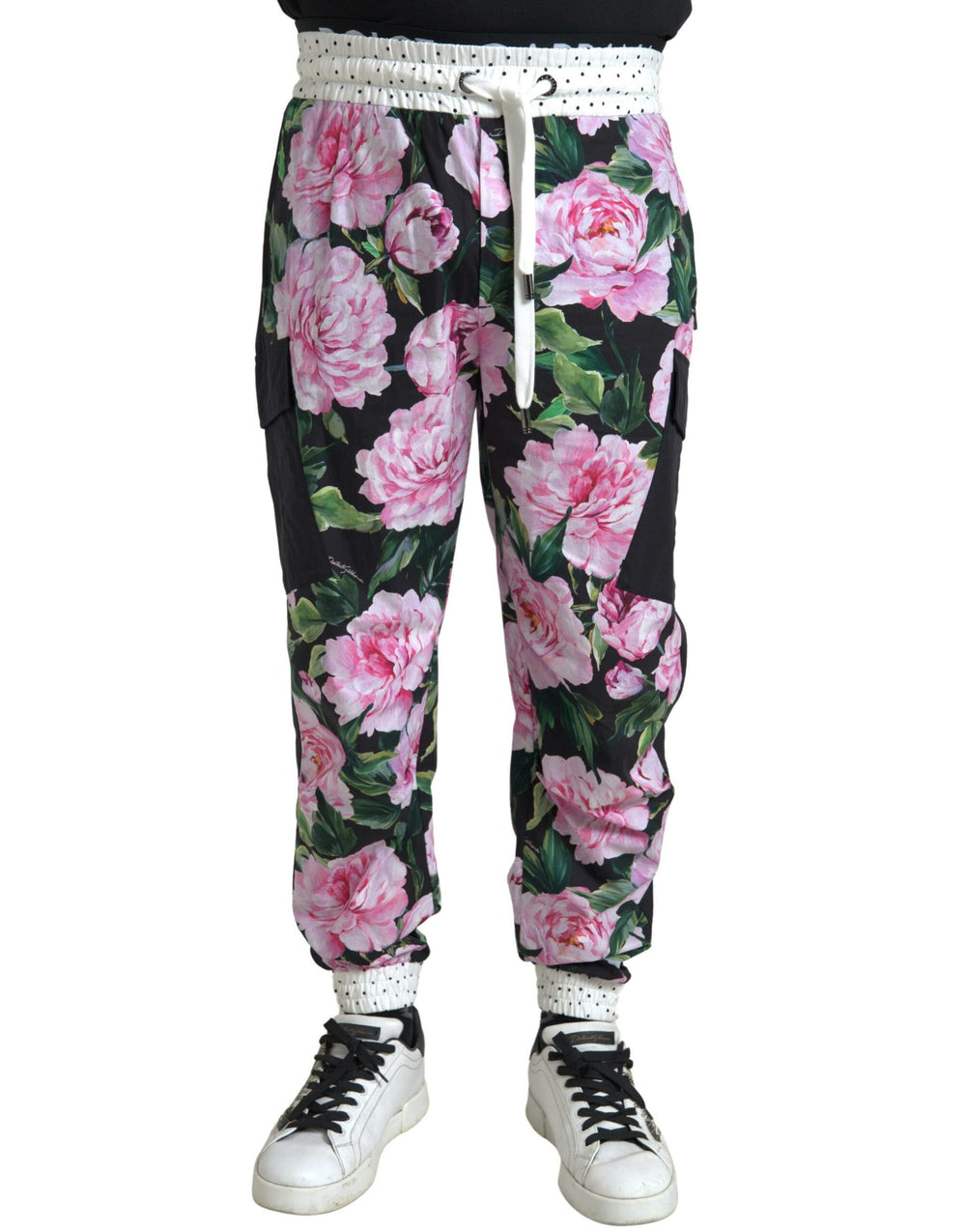 Dolce & Gabbana Cotton Joggers in Multicolor
