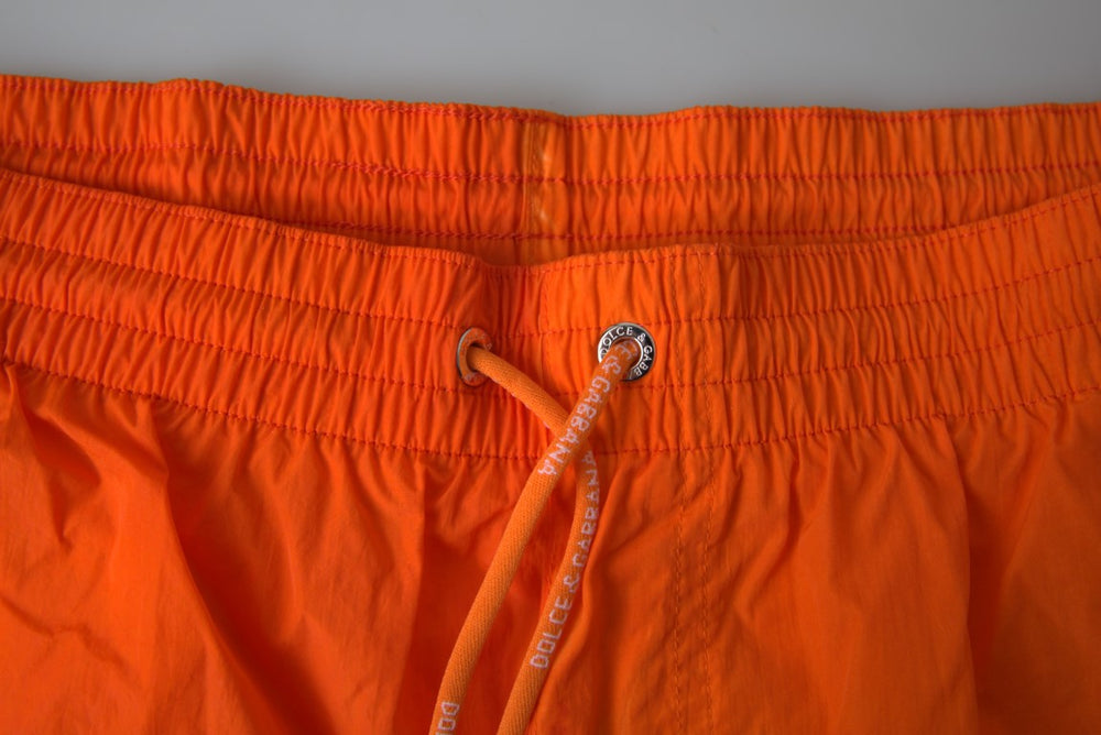 Dolce & Gabbana Swim Shorts in Orange-Blue Gradient
