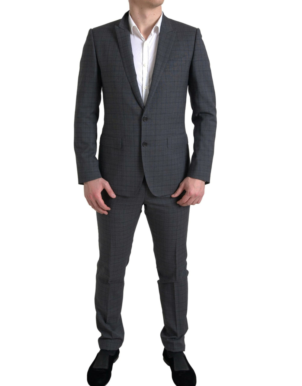 Dolce & Gabbana Virgin Wool MARTINI Suit in Grey