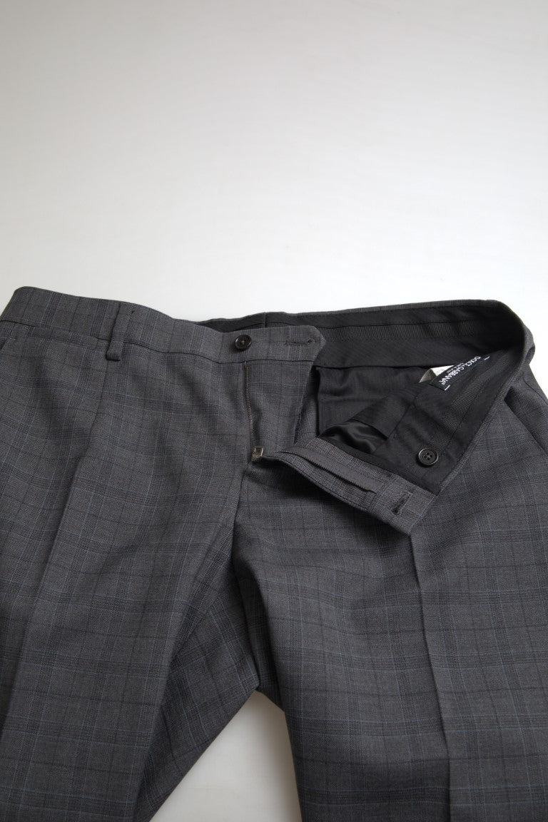 Dolce & Gabbana Virgin Wool MARTINI Suit in Grey