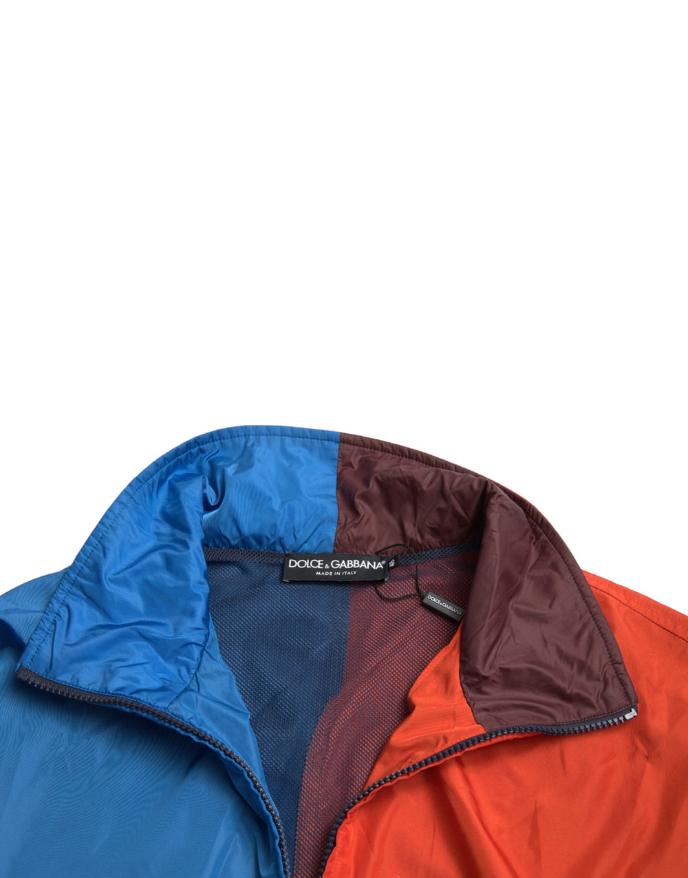 Dolce & Gabbana Multicolor Windbreaker Jacket
