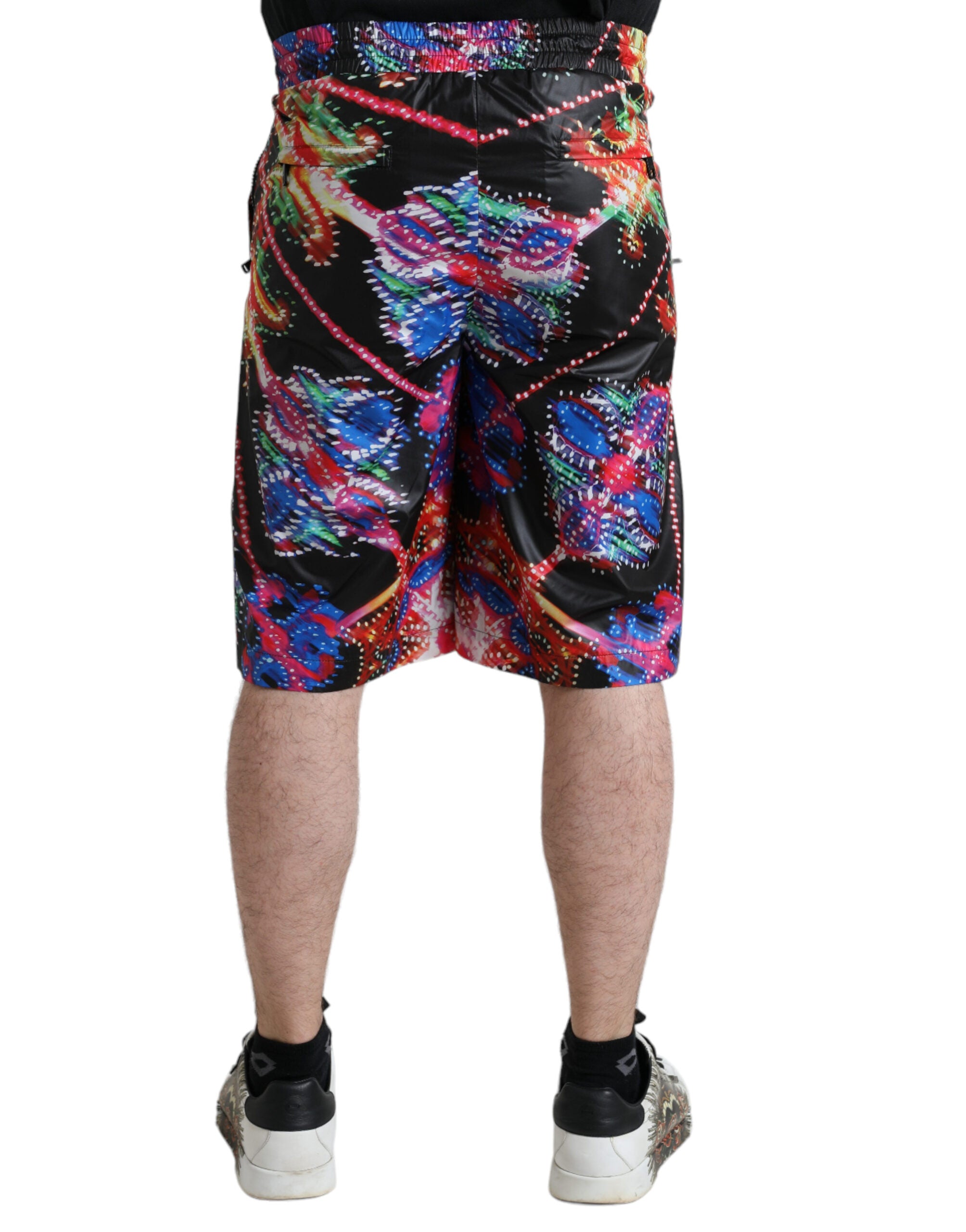 Dolce & Gabbana Bermuda Shorts με Luminarie Print σε Πολύχρωμο