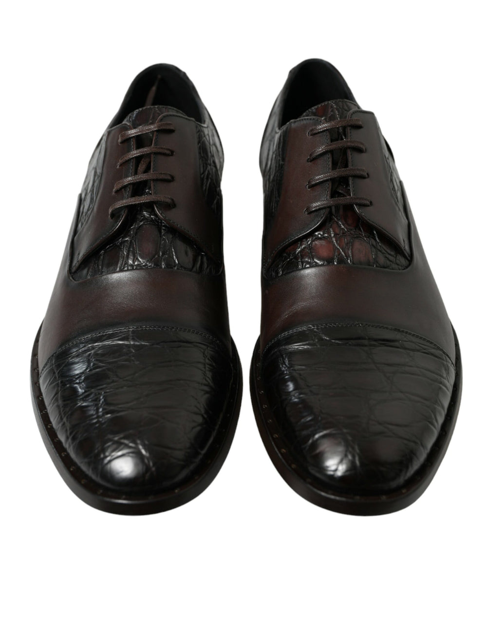 Brown Exotic Leather Formal Men Dress Shoes mens luxury fashion - Mens Edit