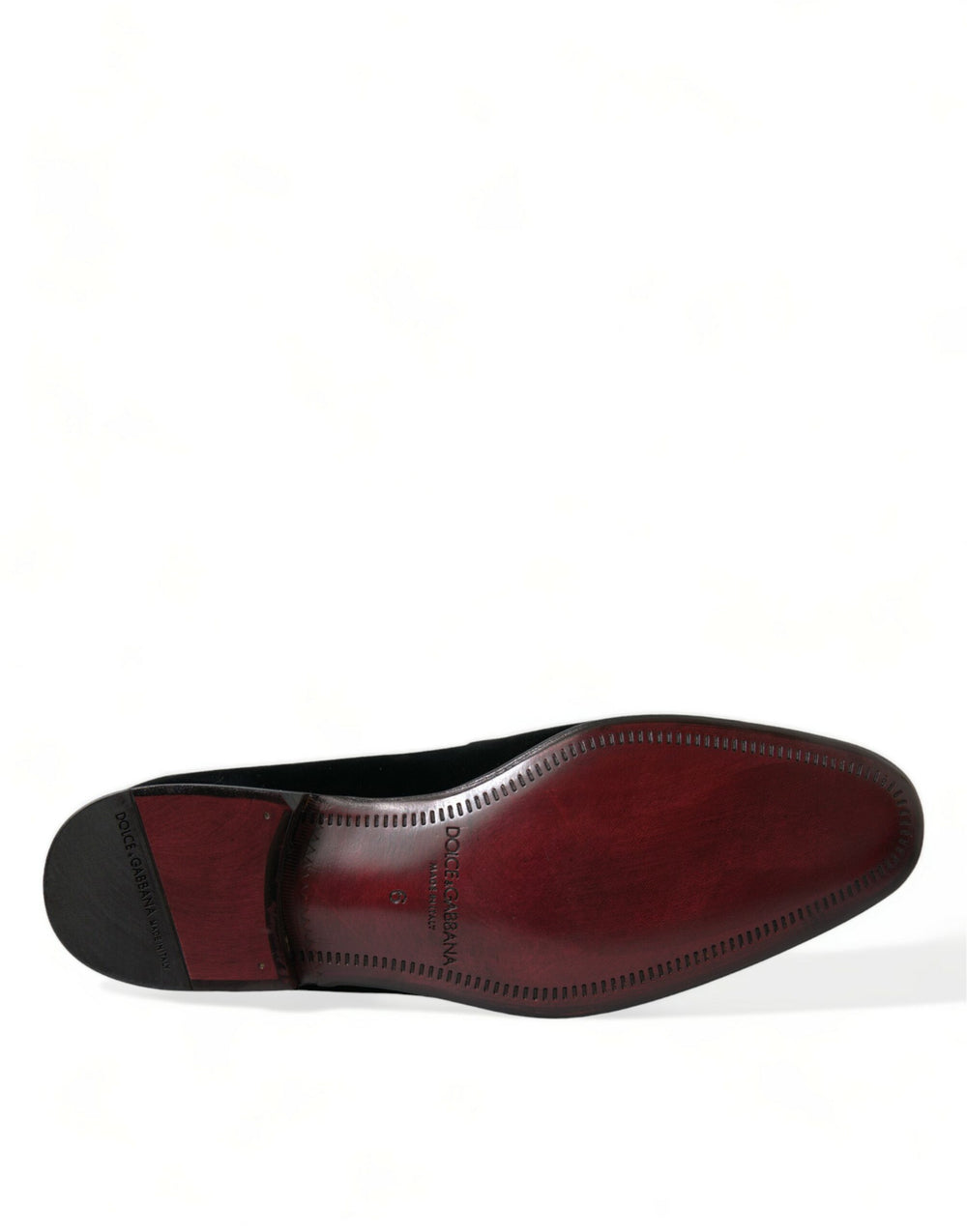 Dolce & Gabbana Velvet Loafers in Black