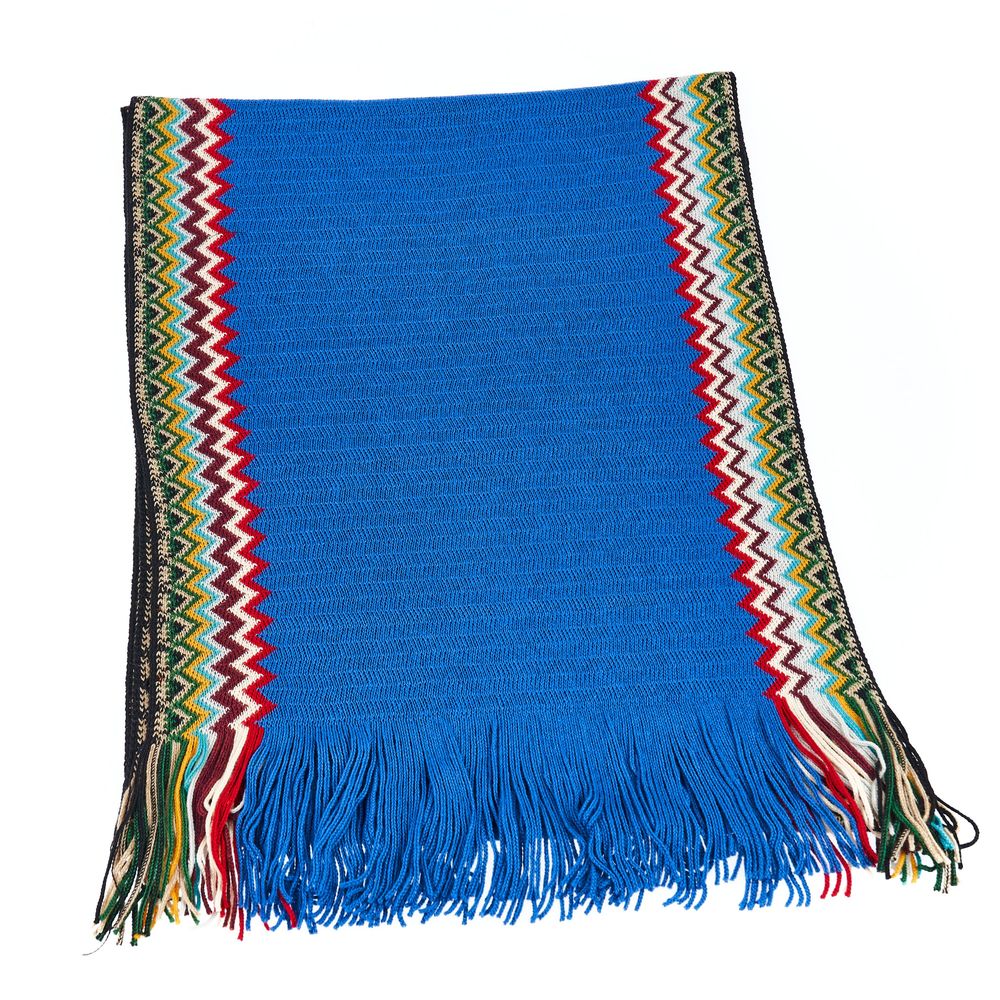 Missoni Wool Scarf in Blue