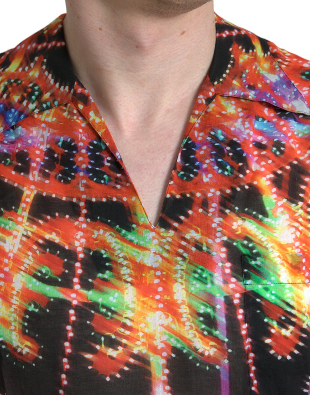 Dolce & Gabbana 100% Cotton Luminarie Print T-shirt in Multicolor