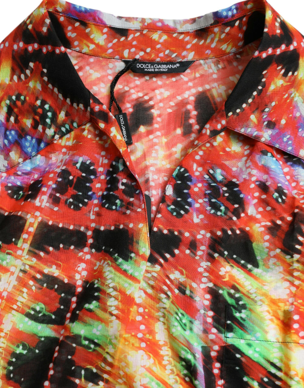 Dolce & Gabbana 100% Cotton Luminarie Print T-shirt in Multicolor