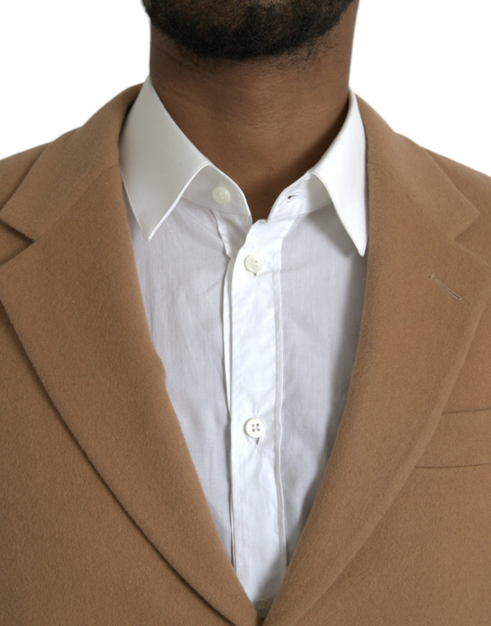 Prada 100% Cashmere Two-Piece Suit in Brown