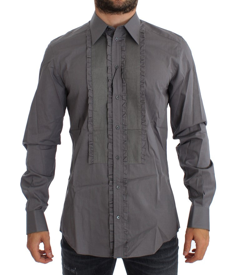 Purple Torero GOLD Slim Fit Dress Shirt mens luxury fashion - Mens Edit