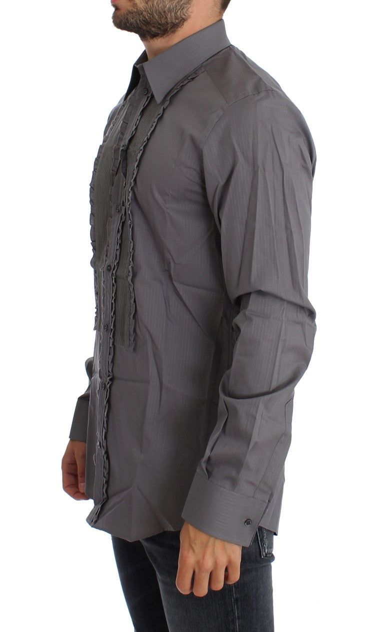 Dolce & Gabbana Cotton Dress Shirt in Light Purple