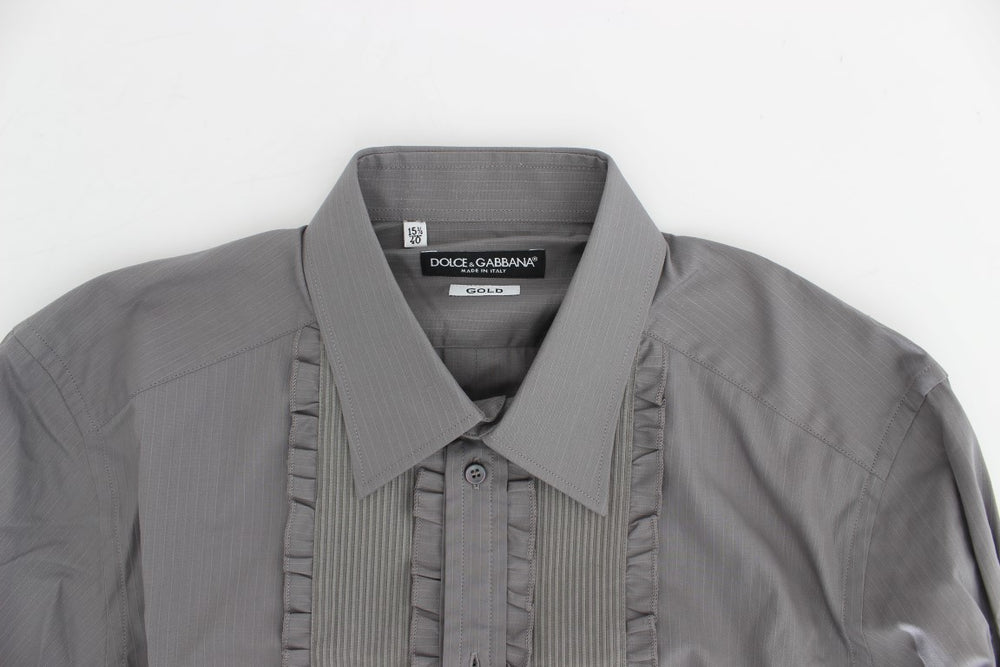 Dolce & Gabbana Cotton Dress Shirt in Light Purple