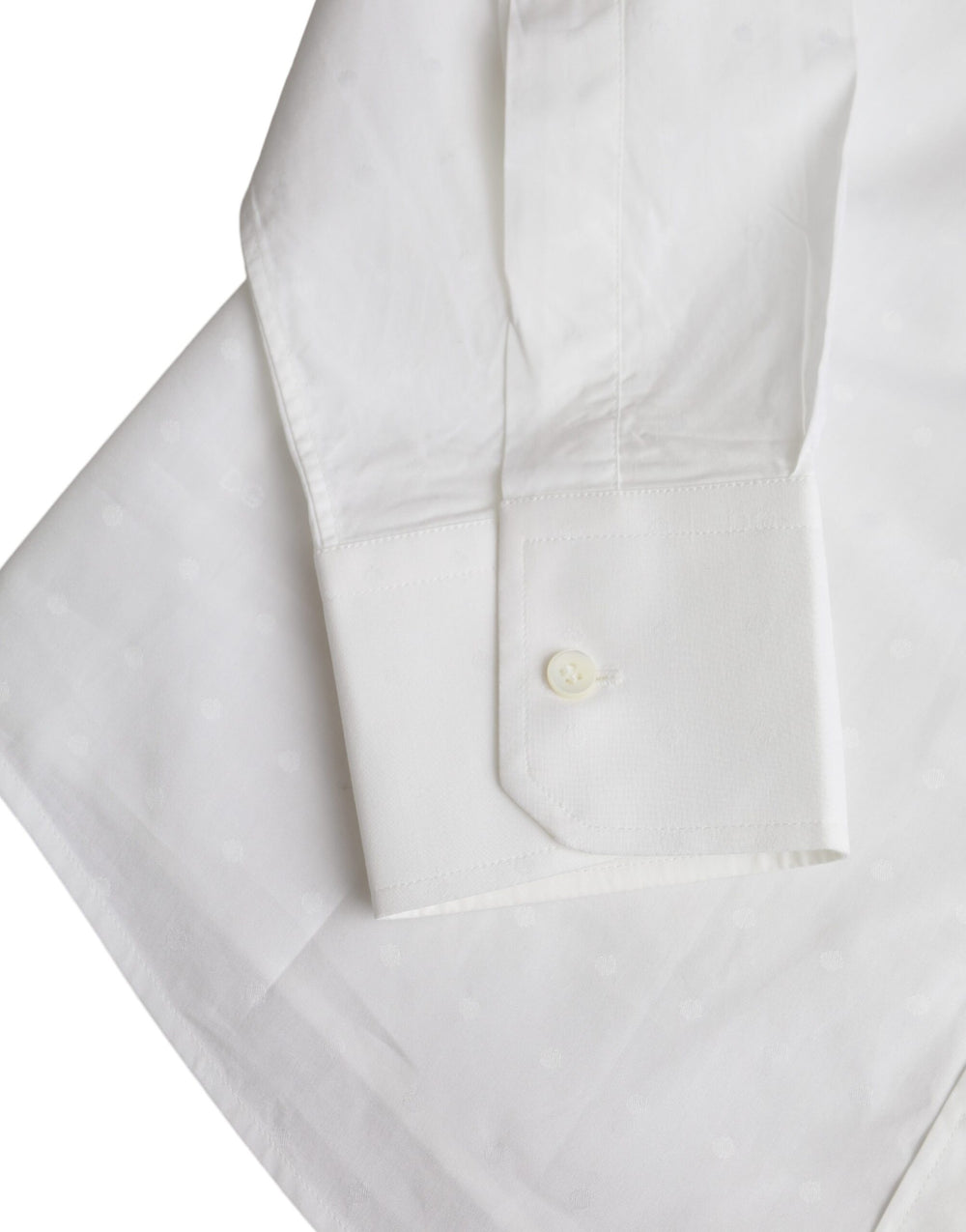 Dolce & Gabbana 100% Cotton Dress Shirt in White