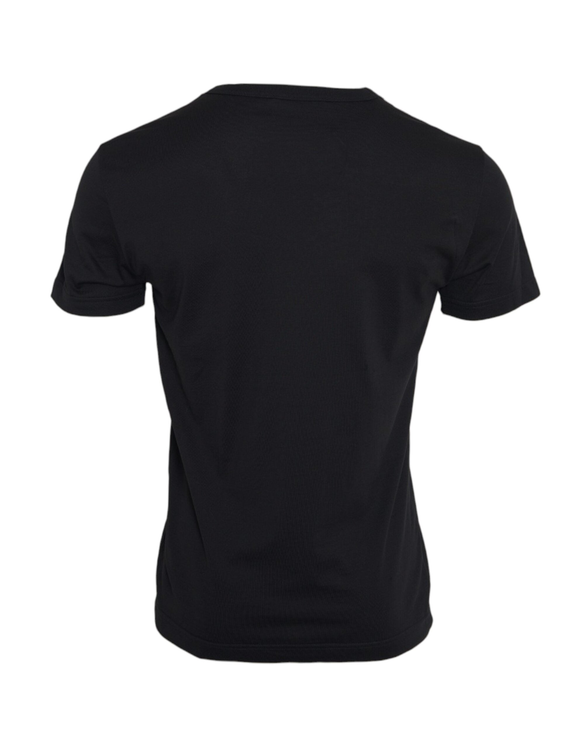 Dolce & Gabbana T-shirt από 100% βαμβάκι σε Μαύρο