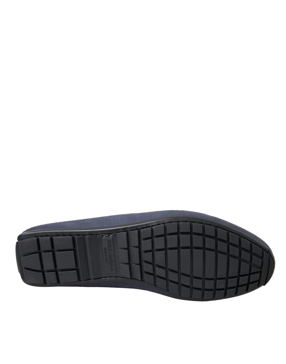 Dolce & Gabbana Calf Leather Loafers in Blue