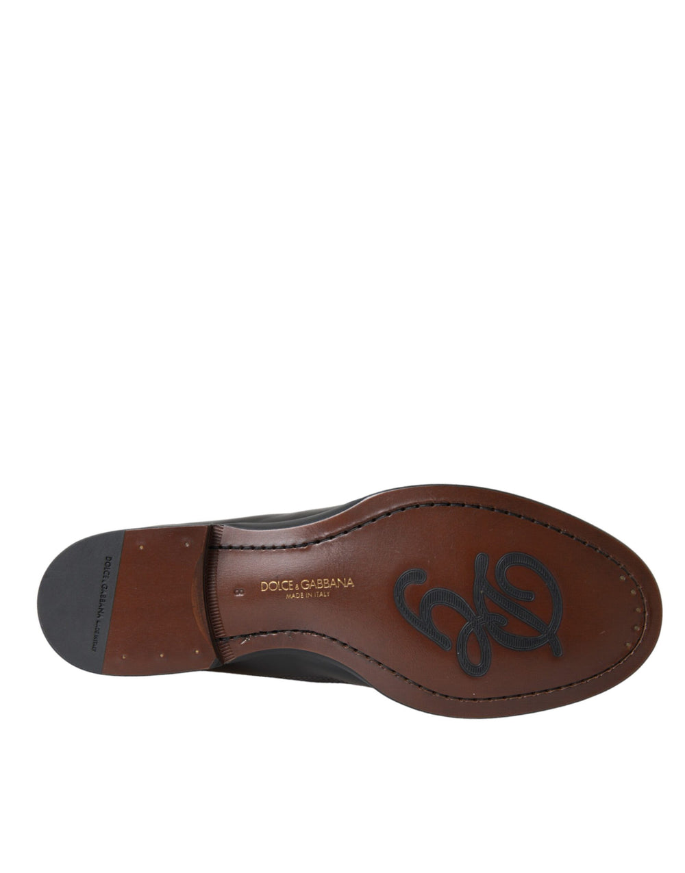 Dolce & Gabbana Calfskin Leather Loafers in Black