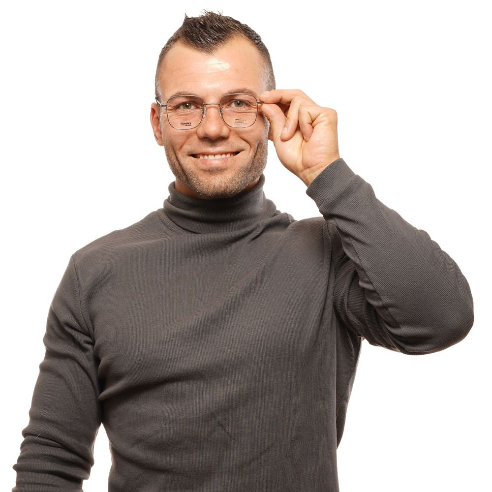 Tommy Hilfiger Gray Metal & Plastic Glasses