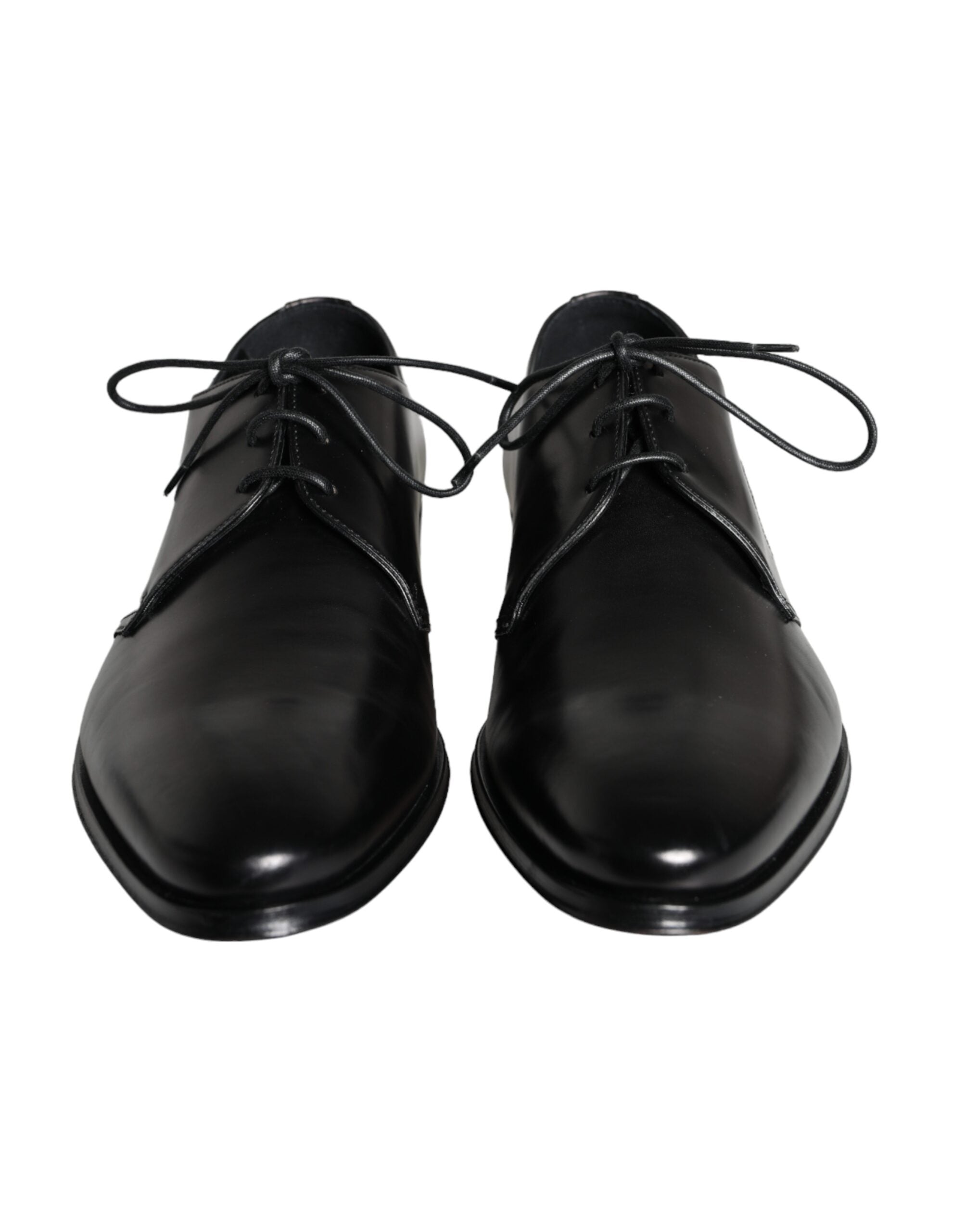 Dolce & Gabbana Δερμάτινα Derby Shoes από δέρμα μοσχαριού σε Μαύρο