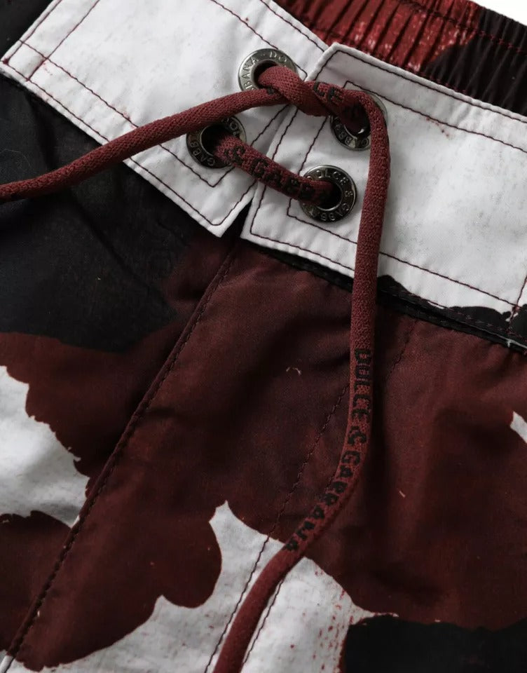 Dolce & Gabbana Camouflage Swim Shorts in Multicolor